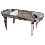 Mirrored Cocktail Table