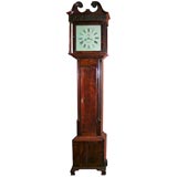 Antique 18th Century Irish Georgian Mahogany Grandfather Clock