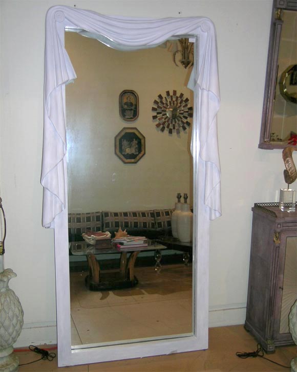 Plaster Drape mirror