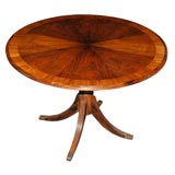 Vintage Frits Henningsen Round Occassional Table