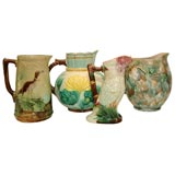 Majolica Pitcher Collection