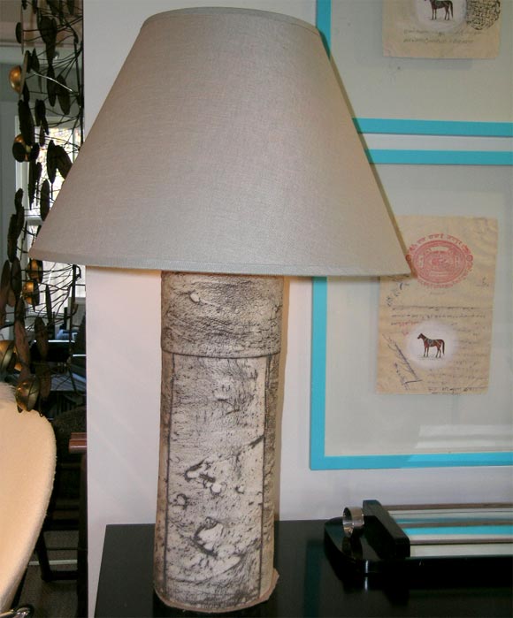 Birch lamp