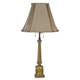 Venetian Glass Column Lamp