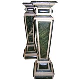 Pair of Marble Pedestals