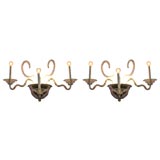 VENINI PAIR OF SCONCES