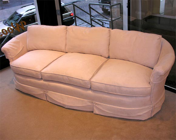 Beautifully re-upholstered Sofa.