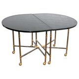 Vintage A very sophisticated dining table by Jansen