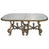 Vintage extremely rare dinning room table by jansen