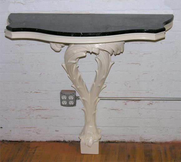 Rare Pair of Consoles by Serge Roche