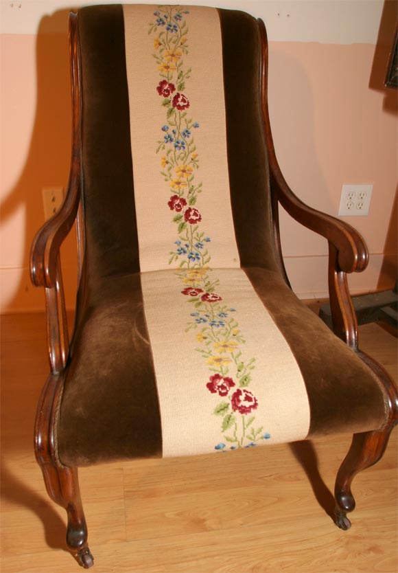 victorian slipper chair for sale