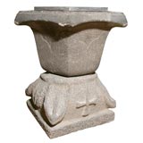 Antique Carved Stone Table