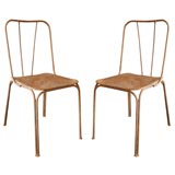 Used Set of 6 Iron Chairs