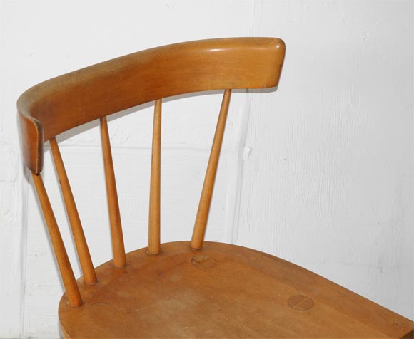 Paul McCobb Side Chairs, Set of Six In Good Condition For Sale In Los Angeles, CA