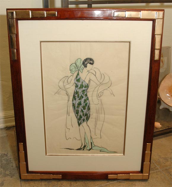 Superb haute couture design By German artist Berberich