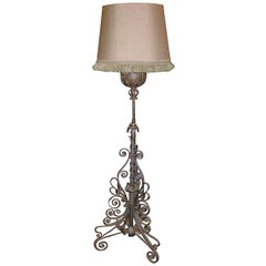 Wrought Iron Floor Lamp