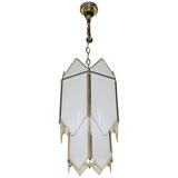 Art Deco Skyscraper Style Chandelier
