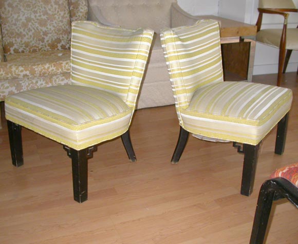 Paul Laszlo slipper chairs