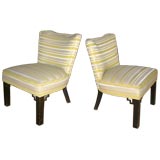 Paul Laszlo slipper chairs