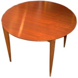 Round dining/entry table designed by Gio Ponti