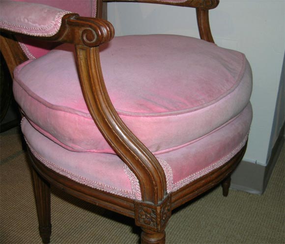 French Pair of Louis XVI Fauteuils