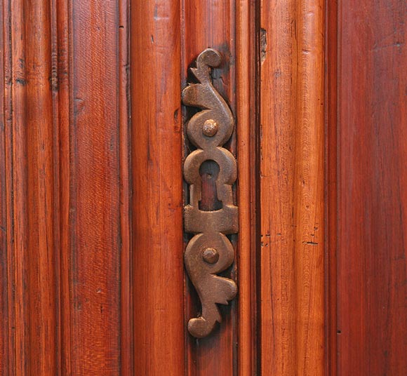 Louis XIV Walnut Two Door Buffet