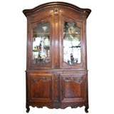 18th c. Walnut  Buffet deux Corps