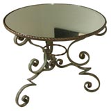 Wrought Iron Table in the style of Poillerat