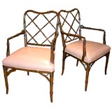 Set of 8 dining chairs designed by Billy Haines