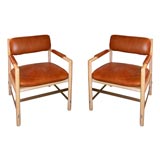 Pair of lounge chairs designed by Edward Wormley