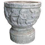 French Stone Font with Base