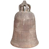 Japanese Cast Iron Temple Bell