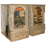 Vintage Pair of Coal Box Storage End Tables