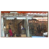 Mirror with Scrolls Decorations