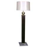 A Pair of Modernist Floor Lamps by Karl Springer