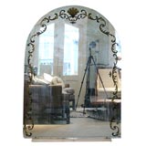 Large Eglomise Mirror