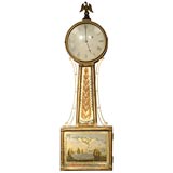 Antique Aaron Willard Jr. Banjo Clock