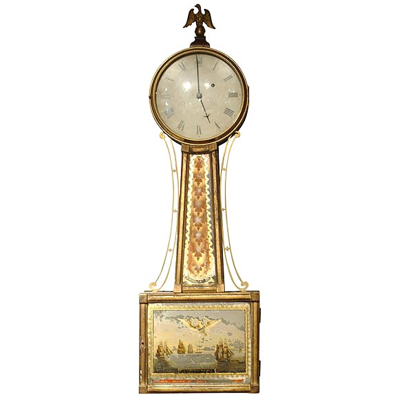 Aaron Willard Jr. Banjo Clock