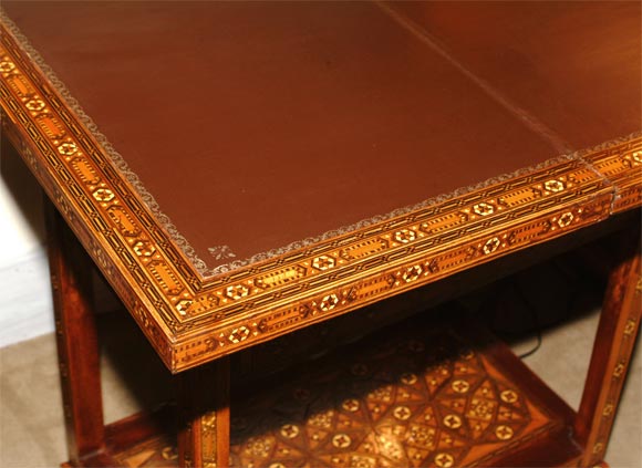 A pair of Ottoman inlaid game tables 2