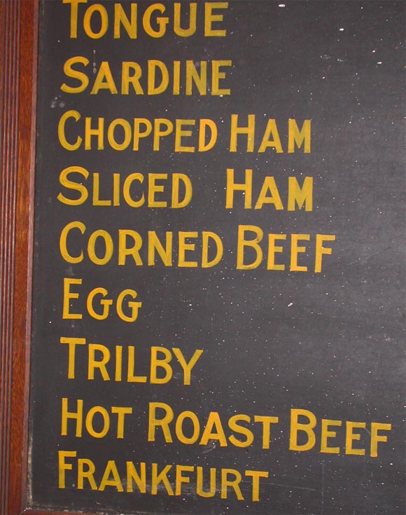Old Country Restaurant Sign