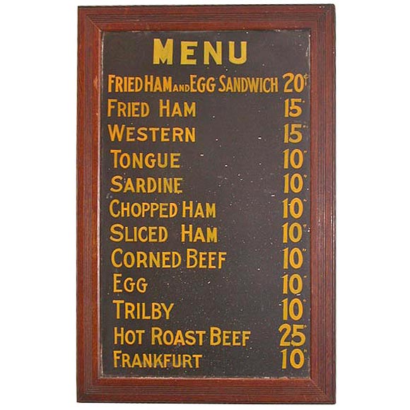 Old Country Restaurant Sign