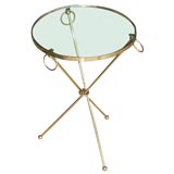 Brass and Glass Campaign Table