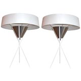 Pair of Tri- Leg Table Lamps