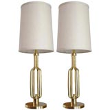 Pair of Custom Robsjohn Gibbings Table Lamps