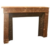 ITLALIAN NEOCLASSIC MARBLE MANTLE
