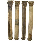 2 Mid 19th c. Italian Columns w/ Capitals
