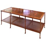 Vintage Baker Rosewood Sofa Table