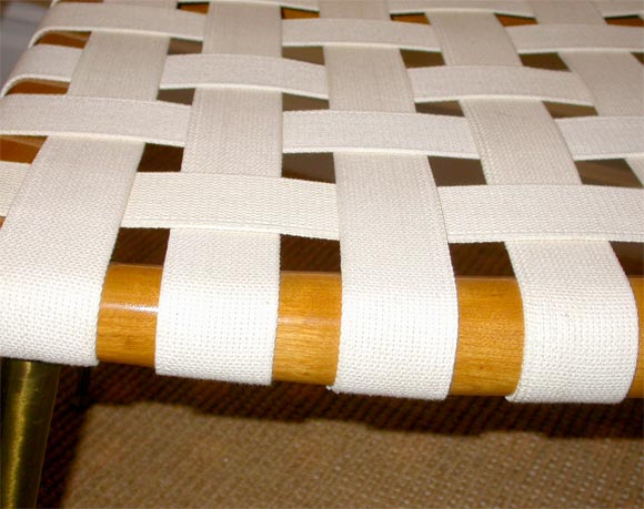Webbed Bench by T.H. Robsjohn-Gibbings for Widdicomb 1