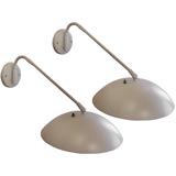 Kurt Versen goose neck wall sconces