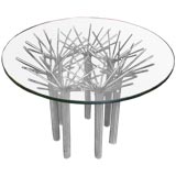 Rare 
unusual "Daisy" table Gerarld McCabe