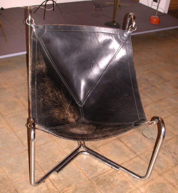 Rare "Baffo" Sling Chair by Studio DAM